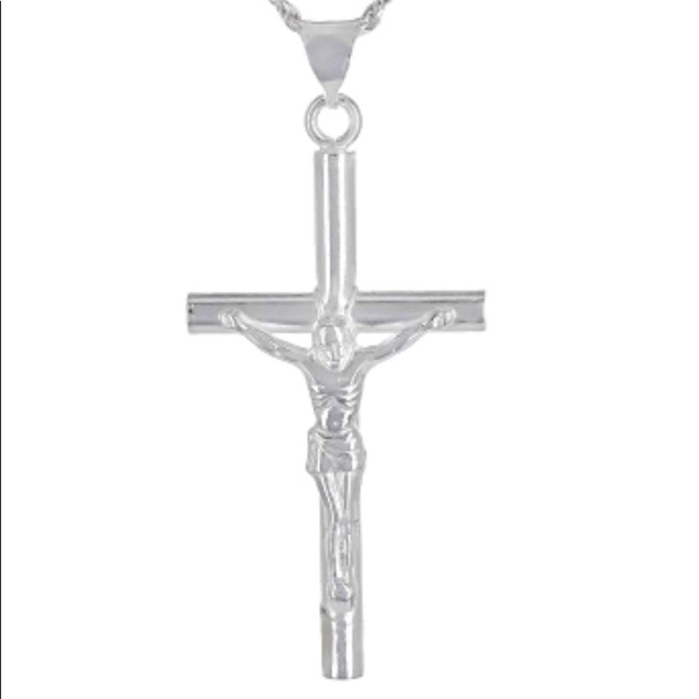 Bella Luce Sterling Silver Crucifix